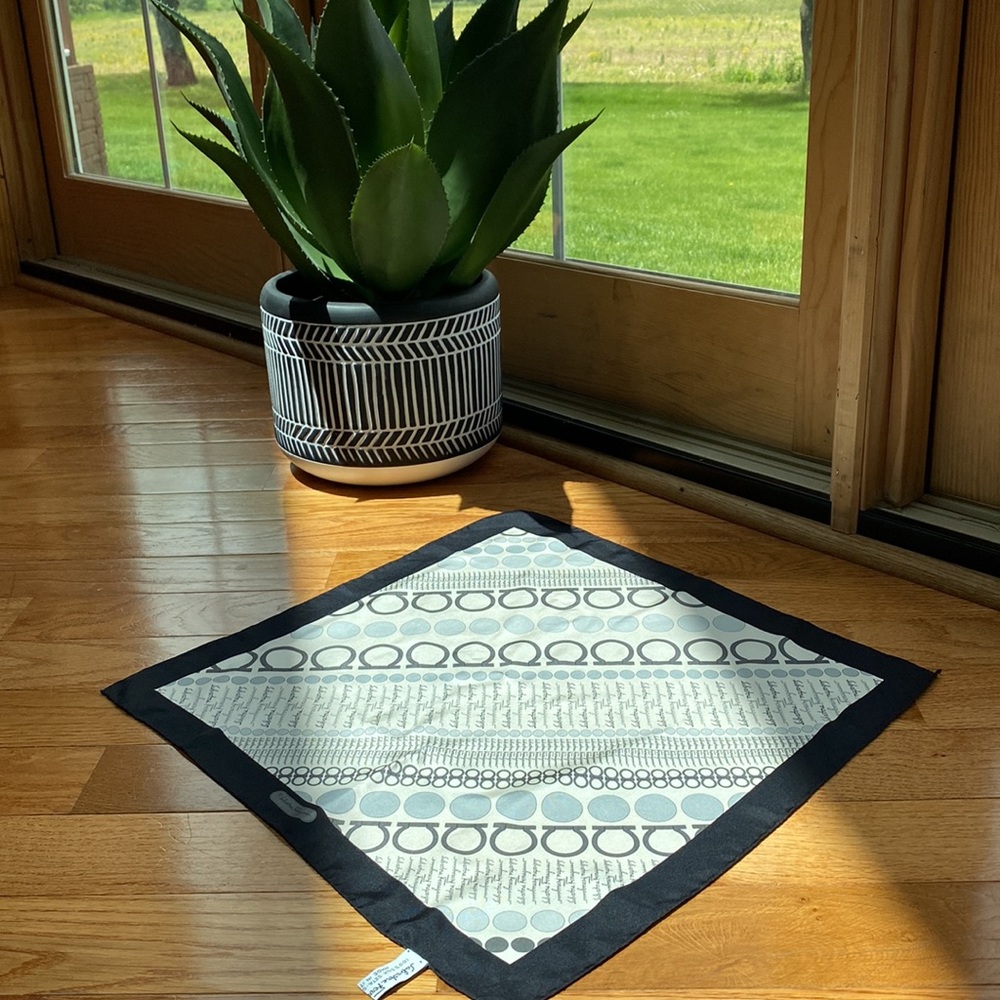Salvatore Ferragamo silk scarf